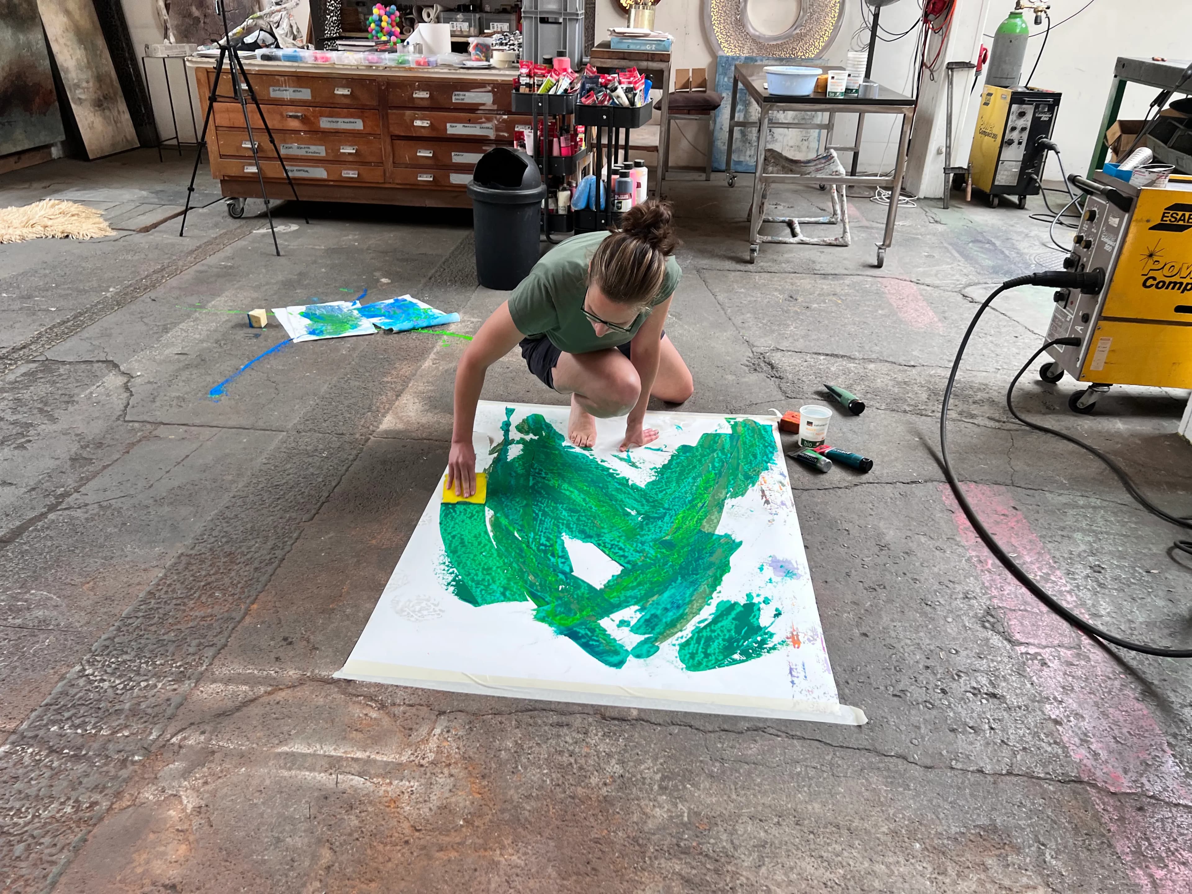 Workshop für Selbstausdruck durch künstlerische Prozesse in der Schweiz finden