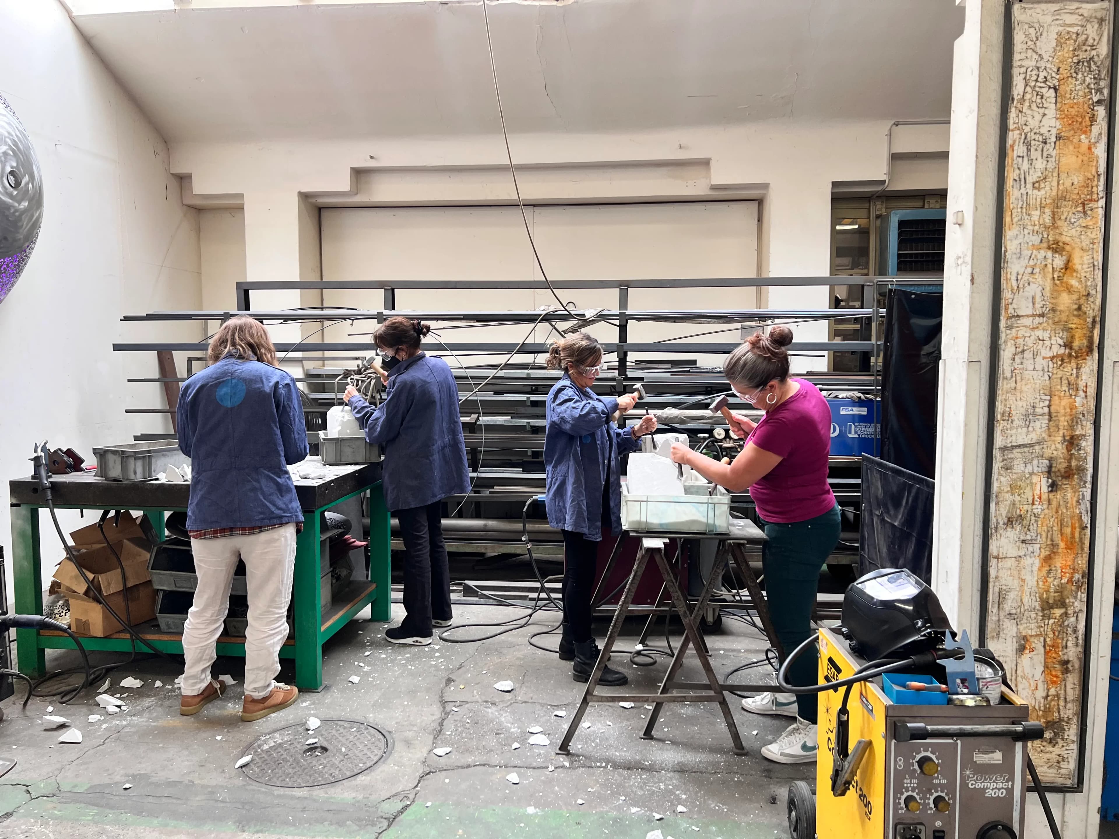 Teambuilding mit Ytong Skulpturen bauen in Aargau erleben 2
