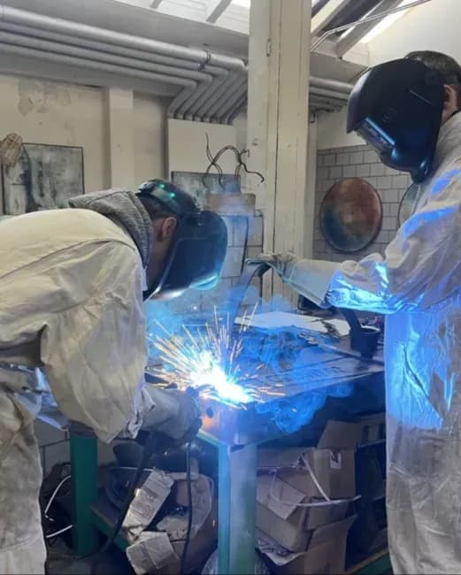 Kreativitätsworkshop mit Metallgestaltung in Aargau entdecken