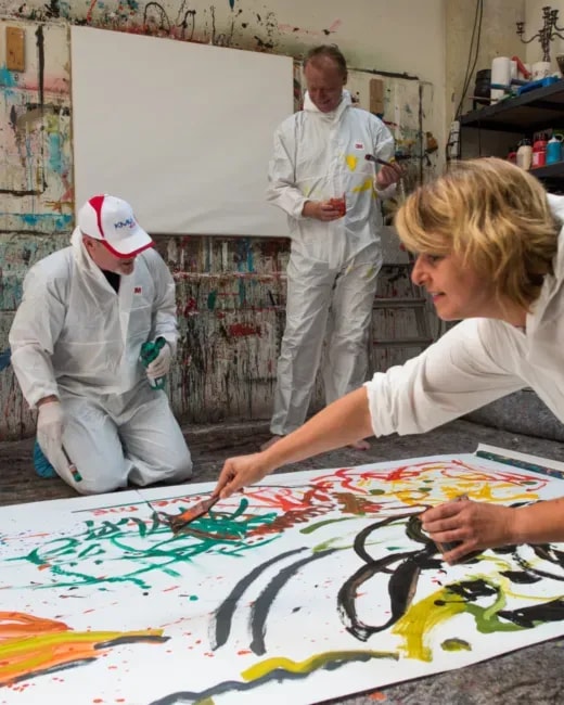 Was ist Action-Painting?