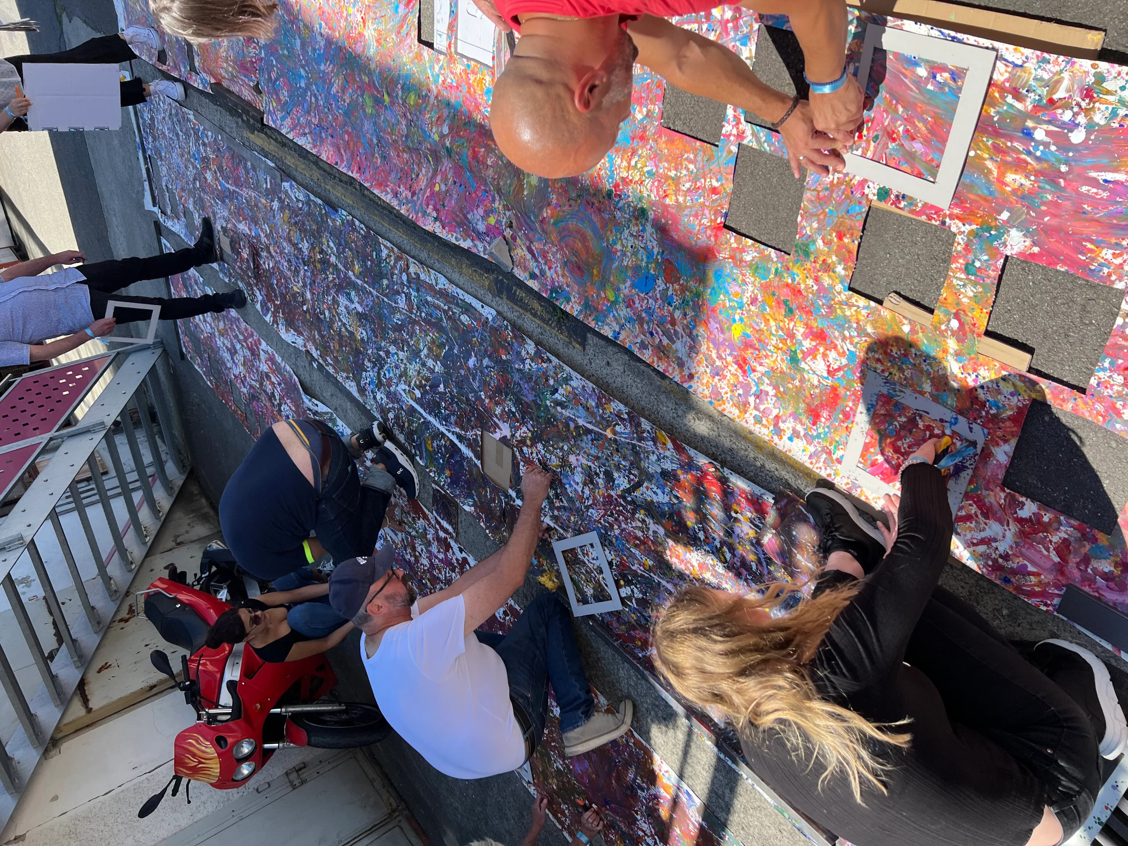 Malevent mit intuitivem Gestalten in Werkstatt in Zürich planen